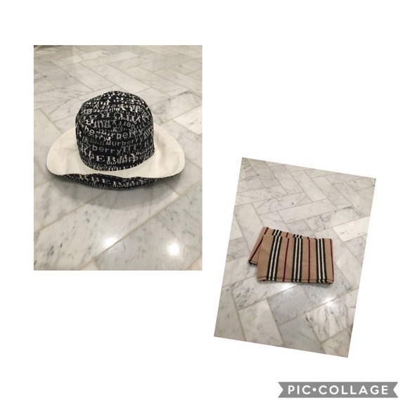 burberry hat and scarf